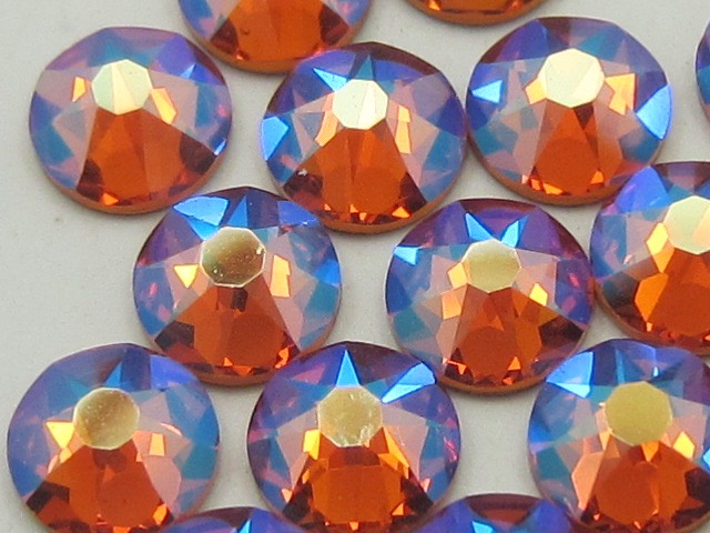 1 Gross 6ss TOPAZ SHIMMER HOT FIX European Rhinestones